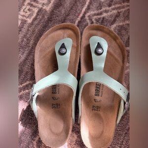 Birkenstock Women's Light Green Sandals